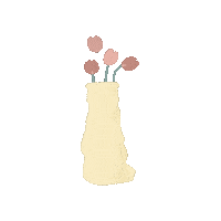 Pink 花 Sticker