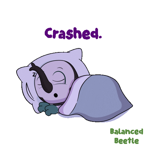 Bed Sleeping Sticker by VeeFriends
