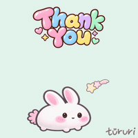 Thank U GIF by tururi