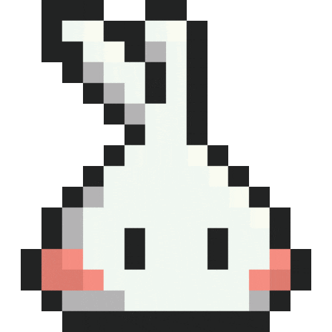 SumLilThings pixel bunny 8bit sumlilthings Sticker