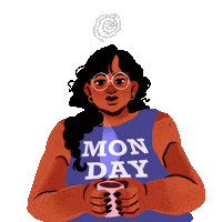 Sleepy Hot Coffee Sticker by Hello All