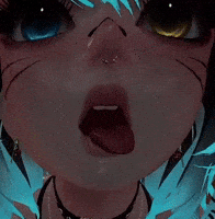 Licking Close Up GIF