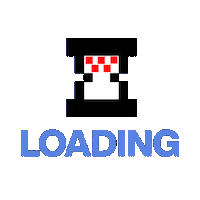 Hold On Waiting Sticker by RHAD