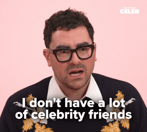 Few celebrity friends