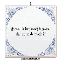 Wijsheid Spreuk Sticker by Tegelspreuken.nl