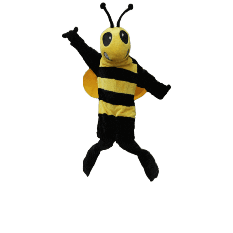 Buzz Yellowjackets Sticker by Randolph-Macon College