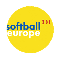 softballeurope softball esf lovesoftball softballeurope Sticker