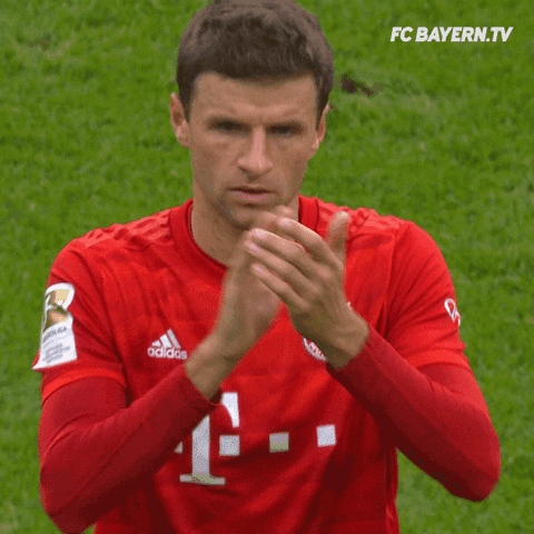 Champions League Applause GIF by FC Bayern Munich