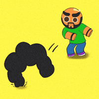 Angry Hair GIF