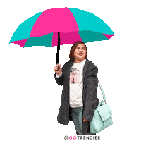 Sun Rain Sticker by GoTrendier