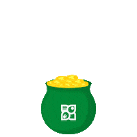 St Patricks Day Puppy Sticker by Petland Florida