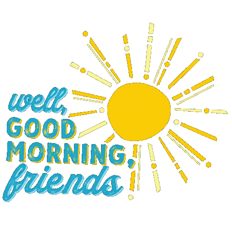 missioncelebrate friends celebrate sun good morning Sticker