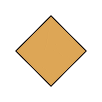 thearcoirisdesign yellow diamond tadc thearcoirisdesignco Sticker