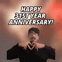 Happy 31St Anniversary GIF