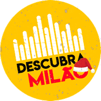 Natal Milãº Sticker by Descubra Milão