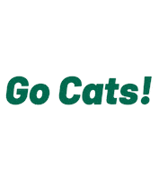 Go Cats Sticker by Ohio University