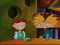 hey arnold nicksplat GIF