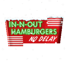 Christmas Eve Sticker by In-N-Out Burger