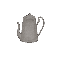 Victoria_michelle_ tea cottagecore teapot kettle Sticker