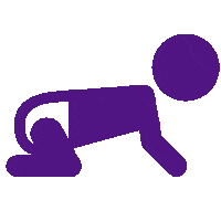 Baby Rainbow Sticker by Wickelakrack