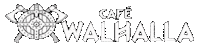 cafewalhalla  Sticker