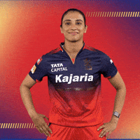Happy Smriti Mandhana GIF by Royal Challengers Bengaluru