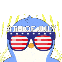 United States Penguin Sticker by Pudgy Penguins