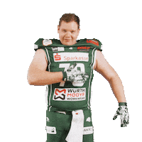 Flex Rannfl Sticker by Schwäbisch Hall Unicorns