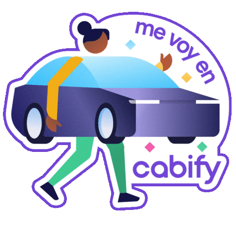 Car Auto Sticker by Cabify