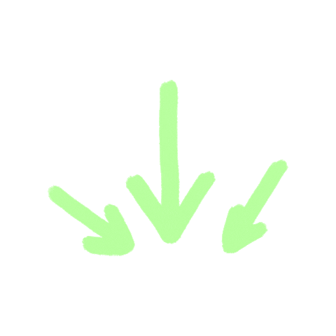 qorby_com giphyupload green pointing arrows Sticker