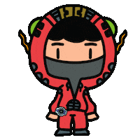 Cosplay Head Bop Sticker