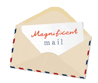 MagnificentStanley letter mail envelope youvegotmail Sticker