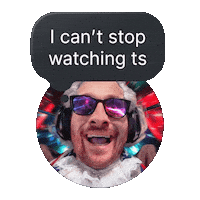 Cant Stop Watching Sticker
