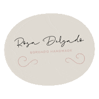 rosadelgadoborda rosadelgadoborda logotiporosadelgado Sticker