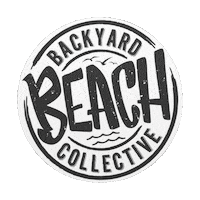 backyardbeachcollective backyard backyard beach collective backyardbeachcollective backyard beach Sticker