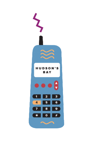 Mobile Phone 90S Sticker by Hudson's Bay
