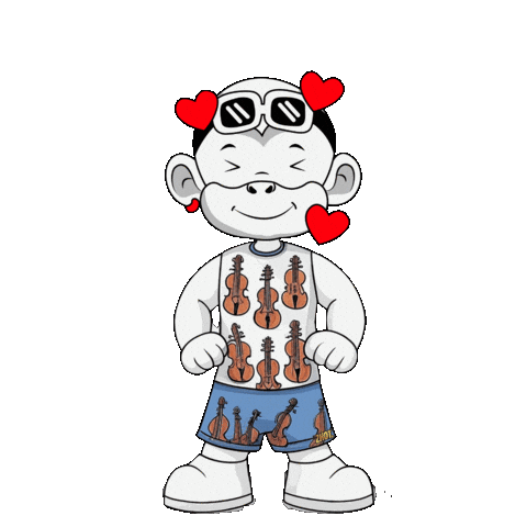 Violin Instrument Sticker by Zhot