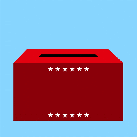 Election Day Vote GIF by Jessica Lau