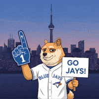 Blue Jays Illustration GIF by Doge Pound