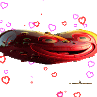 In Love Heart Sticker