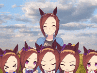 Chibi Umamusume GIF