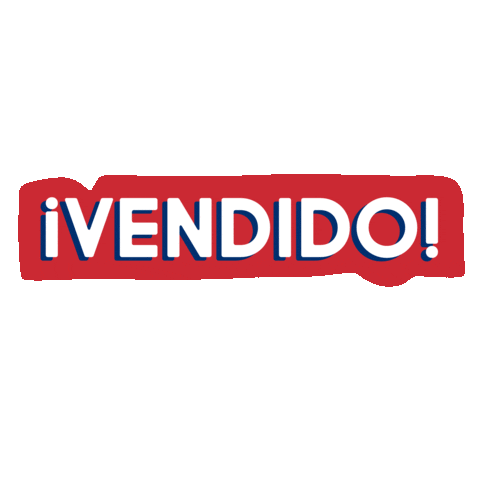 Ventas Vendido Sticker
