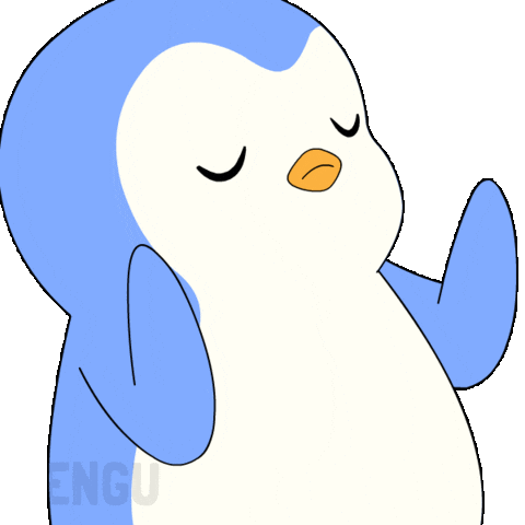 Thank You Next Sticker by Pudgy Penguins