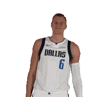 Kristaps Porzingis Hello Sticker by Dallas Mavericks