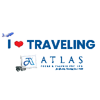 atlastoursandtravels travel i love ilove ilovetravel Sticker