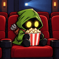 Popcorn Time Movie Night GIF by Hooja