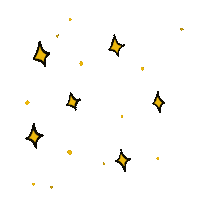 lariarisca stars sparkle spark jobs Sticker