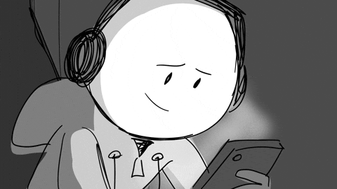 Text Flirting GIF by CC0 Studios