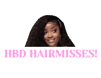 Hairmisses hair com misses hairmisses Sticker