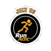 Run Running Sticker by RunAdic